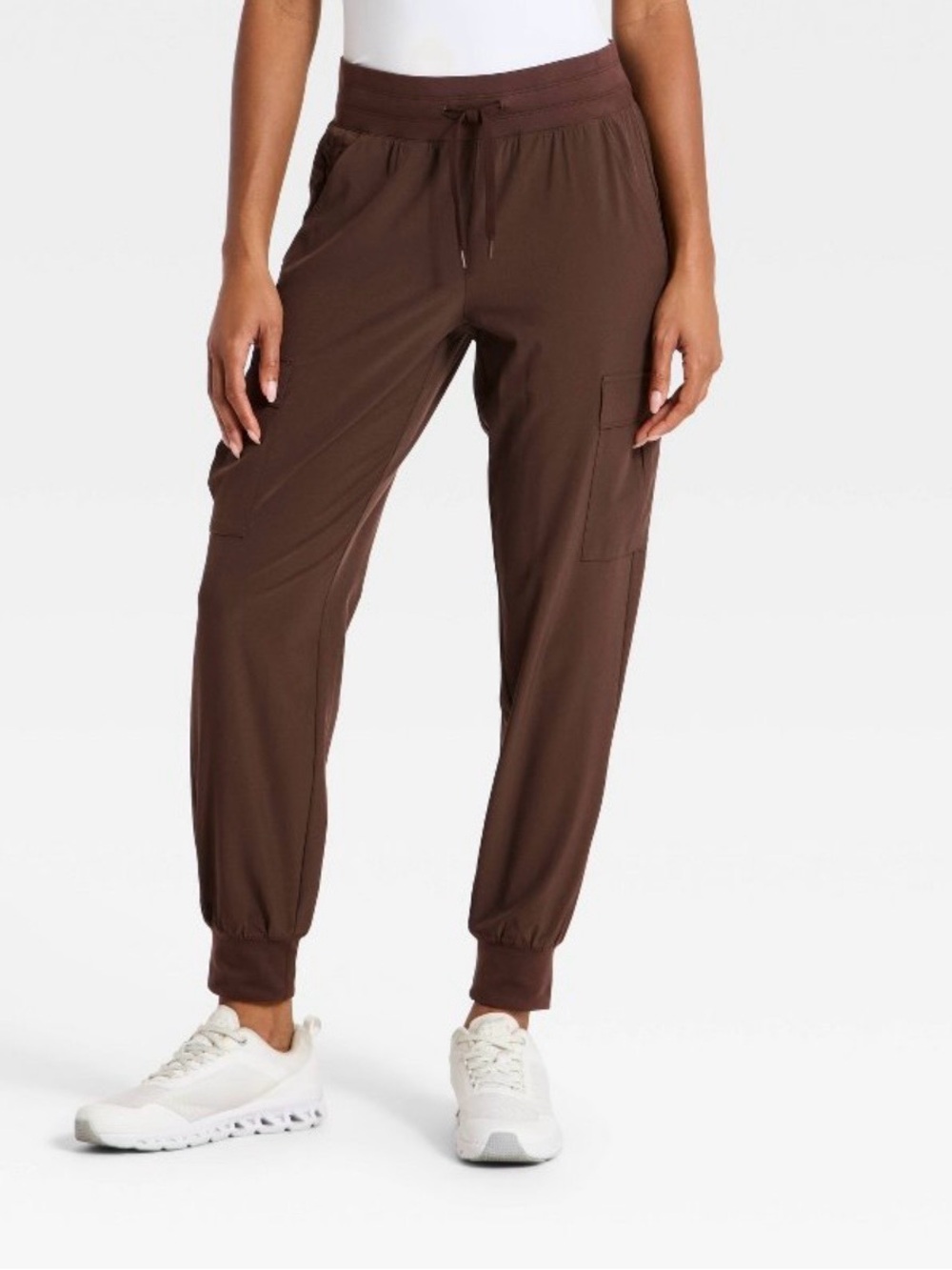 all in motion Brown Cargo Jogger Pants, Med & XL available